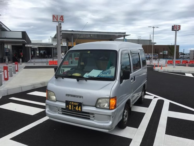 軽四輪車による緊急配送